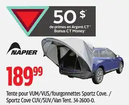 Canadian Tire Napier Sportz Cove CUV/SUV/Van Tent offer