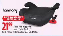Canadian Tire Harmony Dash Backless Booster Car Seat offer