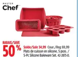 Canadian Tire 5-Pc Silicone Bakeware Set offer