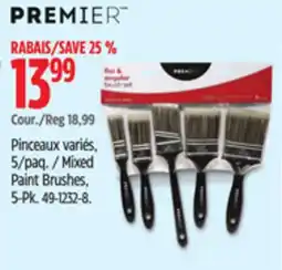 Canadian Tire Mixed Paint Brushes, 5-Pk offer