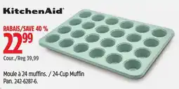 Canadian Tire KitchenAid 24-Cup Muffin Pan offer
