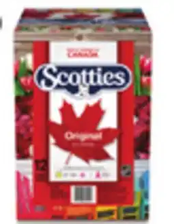 Canadian Tire Scotties Facial Tissue, 12-Pk offer