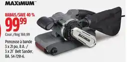 Canadian Tire 3 x 21˝ Belt Sander offer