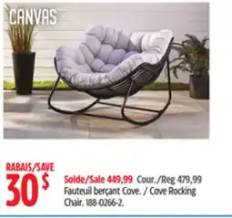 Canadian Tire CANVAS Cove Rocking Chair offer