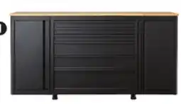 Canadian Tire Mastercraft 70˝ 6-Drawer/2-Door Workstation with Wood Top offer