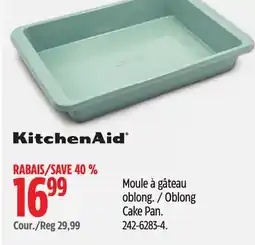 Canadian Tire KitchenAid Oblong Cake Pan offer