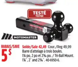 Canadian Tire Tri-Ball Mount offer