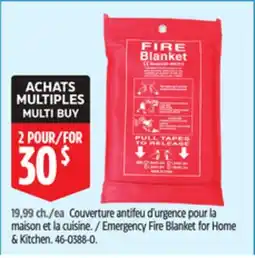 Canadian Tire Emergency Fire Blanket for Home & Kitchen offer