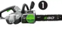 Canadian Tire EGO POWER+ 56V Brushless Chainsaw, 18 with 5Ah Battery & Charger offer