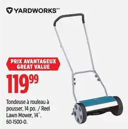 Canadian Tire Yardworks Reel Lawn Mower, 14˝ offer