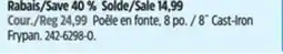 Canadian Tire Master Chef 8˝ Cast-Iron Frypan offer