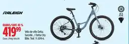Canadian Tire Raleigh Delta City Bike offer