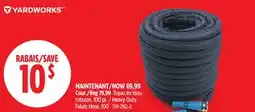 Canadian Tire Yardworks Heavy-Duty Fabric Hose, 100´ offer