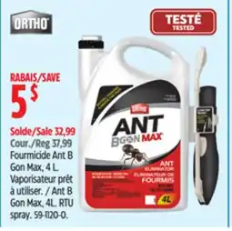 Canadian Tire Ortho Ant B Gon Max, 4L offer