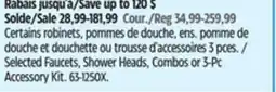 Canadian Tire Delta In2ition 2-in-1 4-Setting Handheld Shower Head, Chrome offer