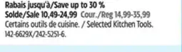 Canadian Tire Selected Kitchen Tools offer