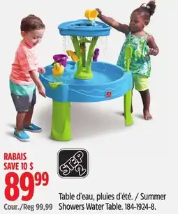 Canadian Tire Step 2 Summer Showers Water Table offer