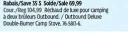 Canadian Tire Outbound Deluxe Double-Burner Camp Stove offer