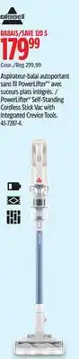 Canadian Tire BISSELL PowerLifter Self-Standing Cordless Stick Vac with Integrated Crevice Tools offer