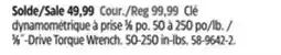 Canadian Tire MASTERCRAFT 3⁄8˝-Drive Torque Wrench offer
