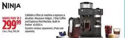 Canadian Tire Ninja Drip Coffee and Espresso Pod Machine offer