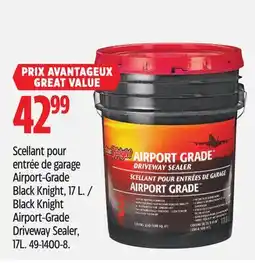 Canadian Tire Black Knight Airport-Grade Driveway Sealer offer