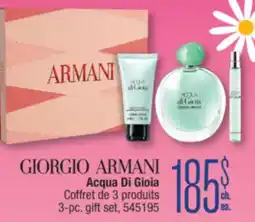 Jean Coutu GIORGIO ARMANI 3-pc. gift set offer