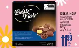 Jean Coutu DÉSIR NOIR Assorted chocolates offer