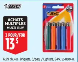 Canadian Tire BIC Lighters offer