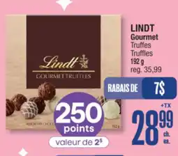 Jean Coutu LINDT Gourmet Truffles offer