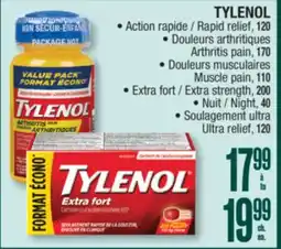 Jean Coutu TYLENOL • Rapid relief offer
