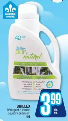 Jean Coutu BRILLEX Laundry detergent offer