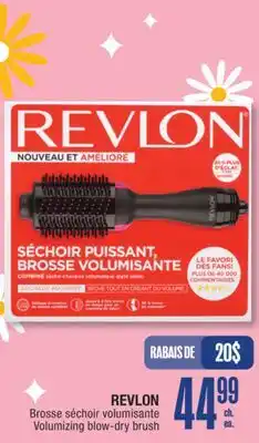 Jean Coutu REVLON Volumizing blow-dry brush offer