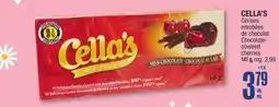 Jean Coutu CELLA'S Chocolate-covered cherries offer