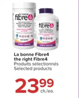 Jean Coutu WEBBER NATURALS the right Fibre4 offer