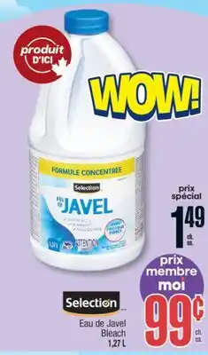 Jean Coutu Selection Bleach offer