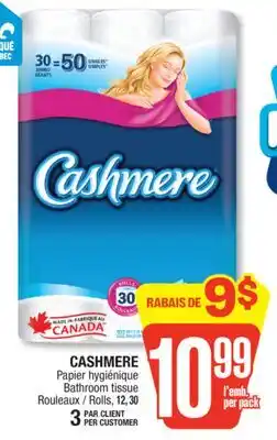 Jean Coutu CASHMERE Bathroom tissue Rolls offer