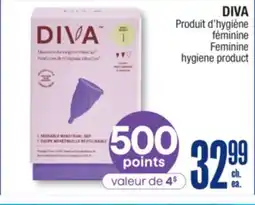 Jean Coutu DIVA Feminine hygiene product offer