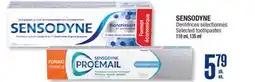 Jean Coutu SENSODYNE Selected toothpastes offer