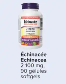 Jean Coutu WEBBER NATURALS Echinacea 2 100 mg offer