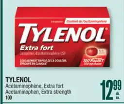 Jean Coutu TYLENOL Acetaminophen, Extra strength offer