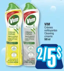 Jean Coutu VIM Cleaning creams offer