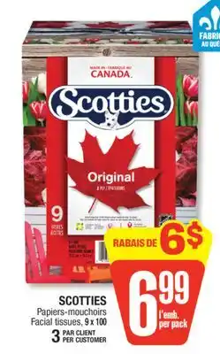 Jean Coutu SCOTTIES Facial tissues offer