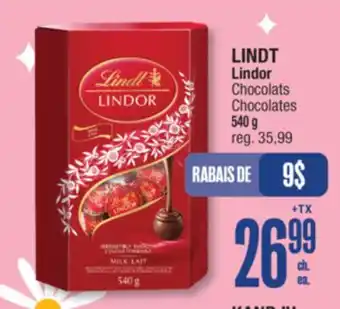Jean Coutu LINDT Lindor Chocolates offer