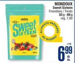 Jean Coutu MONDOUX Sweet Sixteen Treats offer