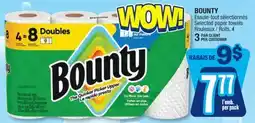 Jean Coutu BOUNTY Selected paper towels offer