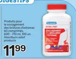 Brunet Personnelle Heartburn relief products offer