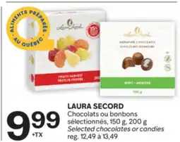 Brunet LAURA SECORD Chocolats ou bonbons sélectionnés offer