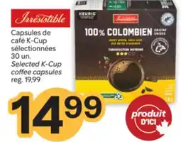 Brunet IRRESISTIBLE Capsules de café K-Cup sélectionnées offer