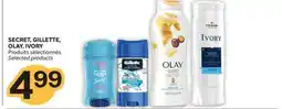 Brunet SECRET, GILLETTE, OLAY, IVORY Produits sélectionnés offer